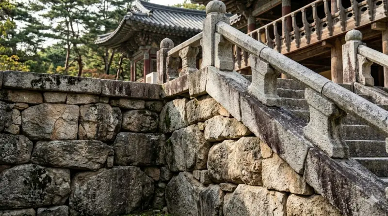경주 불국사 청운교 백운교에 적용된 그랭이 기법을 가까이서 관찰하며 신라인의 건축 지혜를 배우는 시간